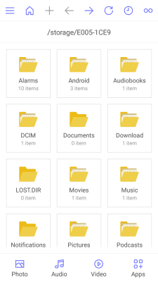 Screenshot of the application SD Card Manager For Android & File Manager Master - #1