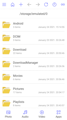 Screenshot of the application SD Card Manager For Android & File Manager Master - #2
