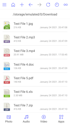 Screenshot of the application SD Card Manager For Android & File Manager Master - #3