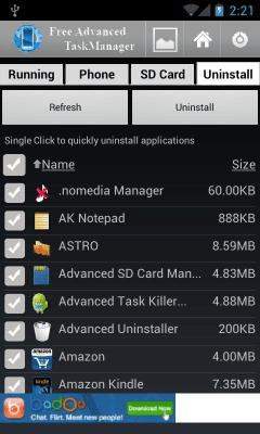 Screenshot of the application Advanced SD Card Manager - #5