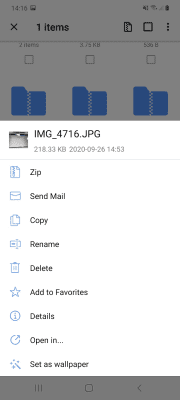 Screenshot of the application WinZip - Easily Open Zip Files - #5