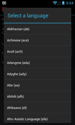 Screenshot of the application Custom Locale - #4