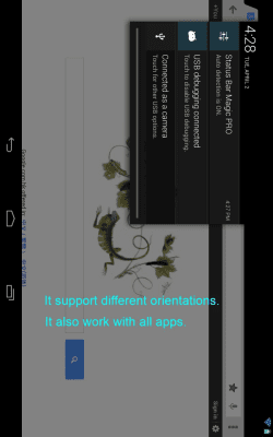 Screenshot of the application Status Bar Magic - #4