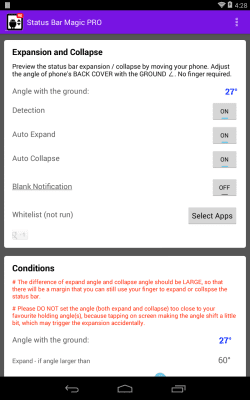 Screenshot of the application Status Bar Magic - #7