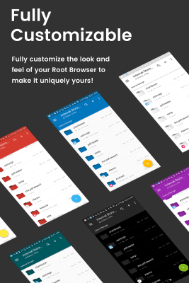 Screenshot of the application Root Browser - #8