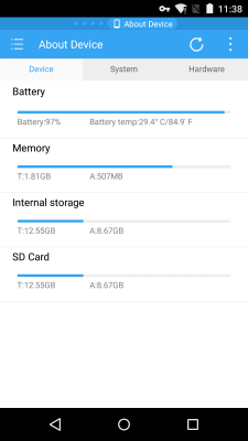 Screenshot of the application ES Task Manager - #6