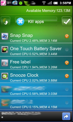 Screenshot of the application Task Manager - #1