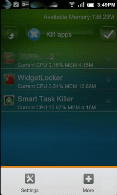 Screenshot of the application Task Manager - #4
