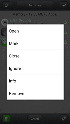 Screenshot of the application Balu Task Manager - #4