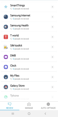 Screenshot of the application DxClean - #3