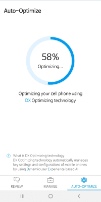 Screenshot of the application DxClean - #6