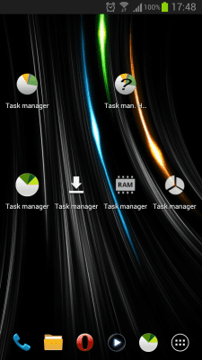 Screenshot of the application Task Manager S4 Shortcut - #1