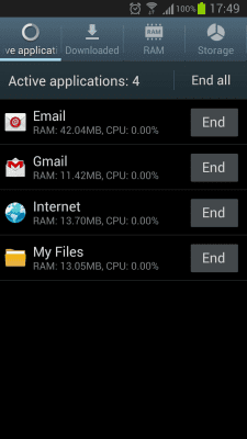 Screenshot of the application Task Manager S4 Shortcut - #2