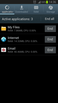 Screenshot of the application Task Manager Note 2 Shortcut - #2