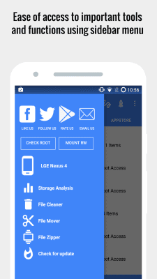Screenshot of the application Root Power Explorer - #10