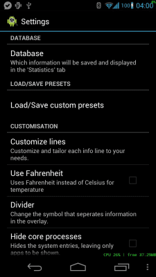 Screenshot of the application Diagnosis - System Information - #7
