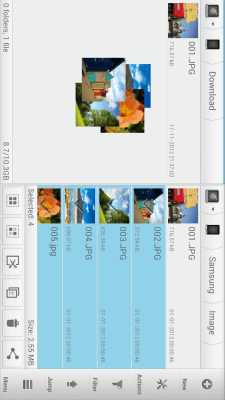 Screenshot of the application Solid Explorer Classic - #3