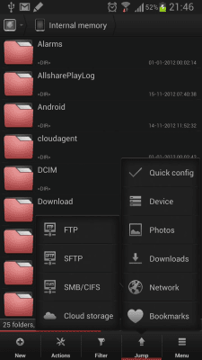 Screenshot of the application Solid Explorer Classic - #4