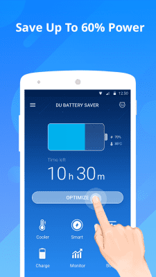 Screenshot of the application DU Battery Saver - #1