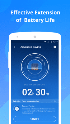 Screenshot of the application DU Battery Saver - #2
