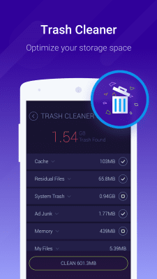 Screenshot of the application DU Speed Booster (Cleaner) - #2