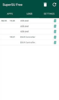 Screenshot of the application SuperSU - #4