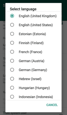 Screenshot of the application SuperSU - #8