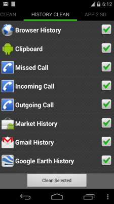 Screenshot of the application Android System Cleaner - #3