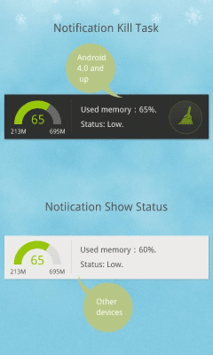 Screenshot of the application GO Cleaner & Task Manager - #4