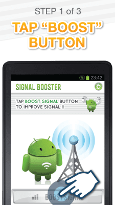 Screenshot of the application Signal Booster 2X (3G/4G/WIFI) - #2