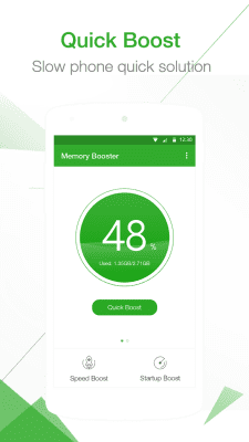 Screenshot of the application Memory Accelerator - #1