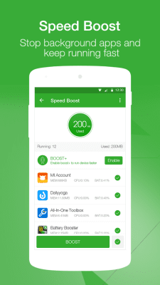 Screenshot of the application Memory Accelerator - #3