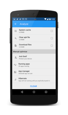 Screenshot of the application Smart Booster - optimizer - #4