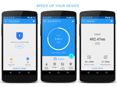 Screenshot of the application Smart Booster - optimizer - #9