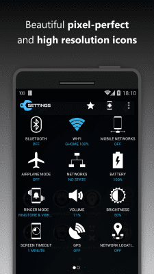Screenshot of the application Settings - #3