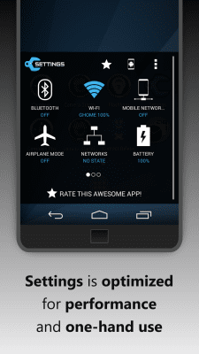 Screenshot of the application Settings - #4