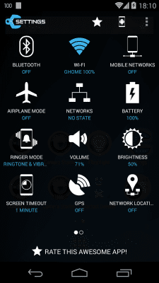 Screenshot of the application Settings - #5