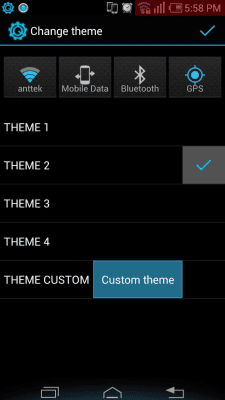 Screenshot of the application AntTek Quick Settings - #5