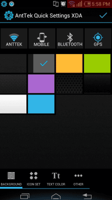 Screenshot of the application AntTek Quick Settings - #6