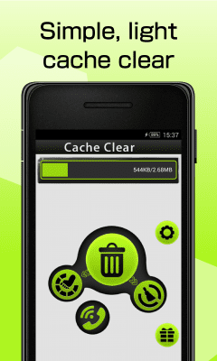 Screenshot of the application Cache Clear - #1