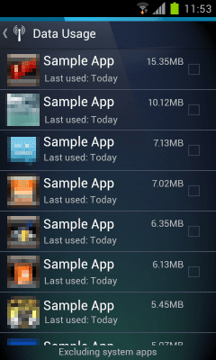 Screenshot of the application AVG Mobile Uninstaller - #5