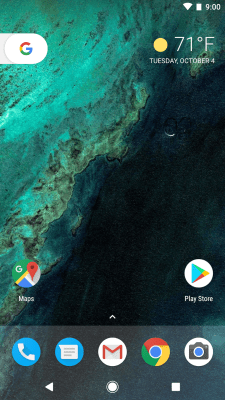 Screenshot of the application Pixel Launcher - #1