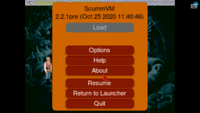 Screenshot of the application ScummVM - #6