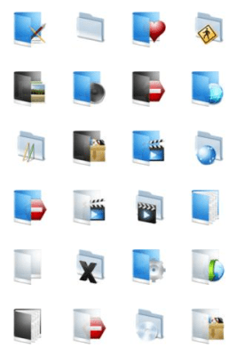 Screenshot of the application Ipack / Kyo-Tux Folders HD - #1