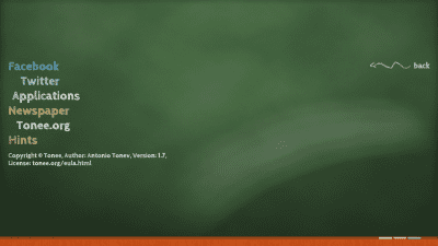 Screenshot of the application ChalkBoard (Calculator) - #3