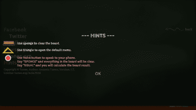 Screenshot of the application ChalkBoard (Calculator) - #4