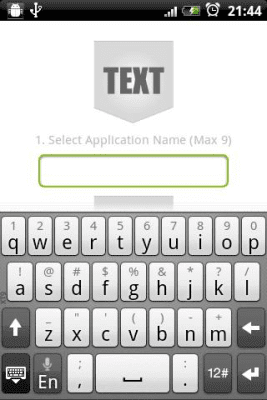 Screenshot of the application Smiling Widgets - #3