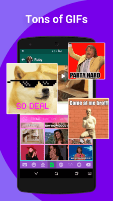 Screenshot of the application Turkish Dict for KK Keyboard - #3