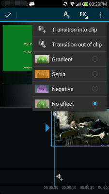 Screenshot of the application Movie Maker - Video Editor - #5
