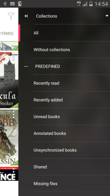 Screenshot of the application Japanese Fonts Bookari Reader - #3